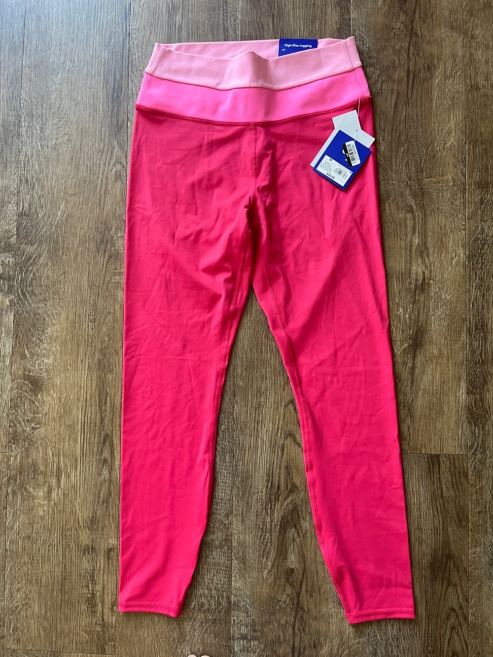 JoyLab Women's Three-Tone Pink High-Waist Leggings
